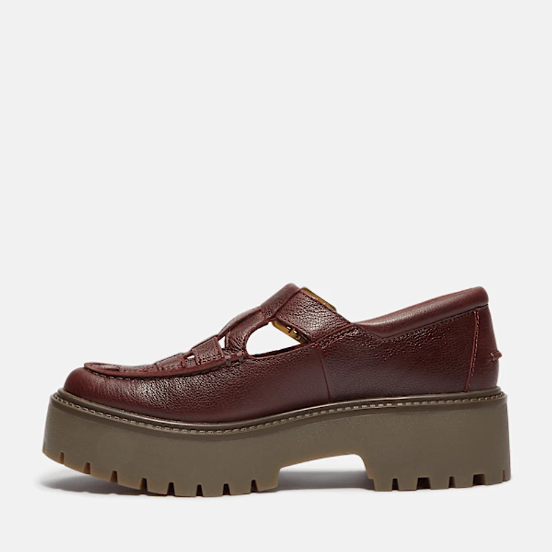 Women's Stone Street Platform Buckle Shoe