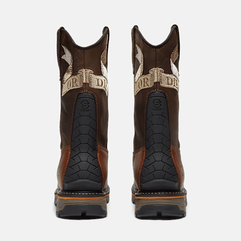 Men's True Grit Live Free or Die Pull-On Soft Toe Waterproof Work Boot