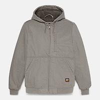 Men's Timberland PRO® Gritman Fleece-Lined Hooded Canvas Jacket
