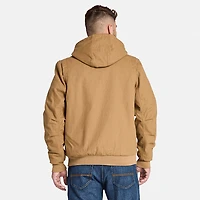 Men's Timberland PRO® Gritman Fleece-Lined Hooded Canvas Jacket