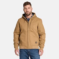 Men's Timberland PRO® Gritman Fleece-Lined Hooded Canvas Jacket