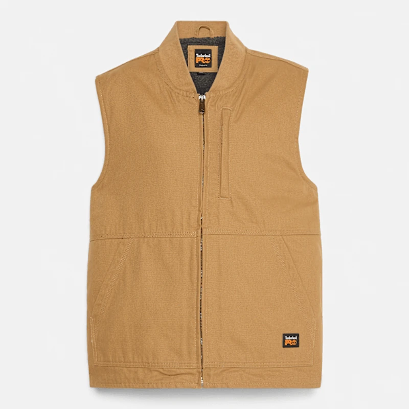 Men's Timberland PRO® Gritman Fleece-Lined Canvas Vest