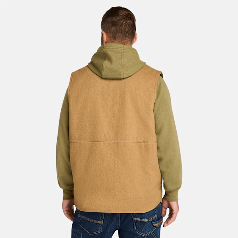 Men's Timberland PRO® Gritman Fleece-Lined Canvas Vest