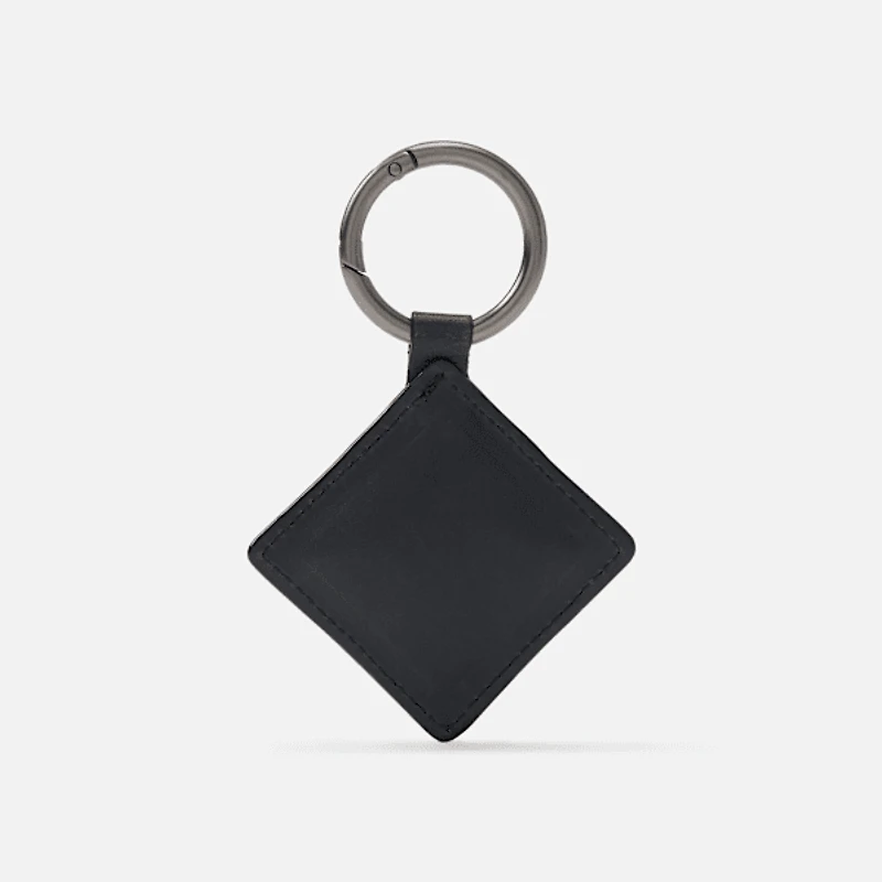 Diamond Leather Keychain
