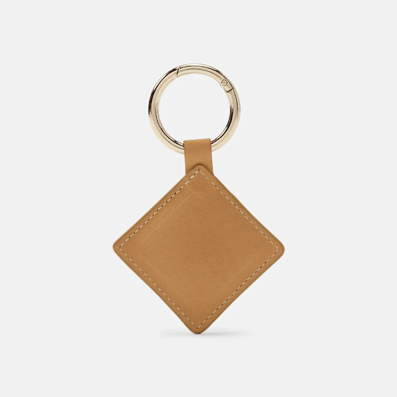 Diamond Leather Keychain