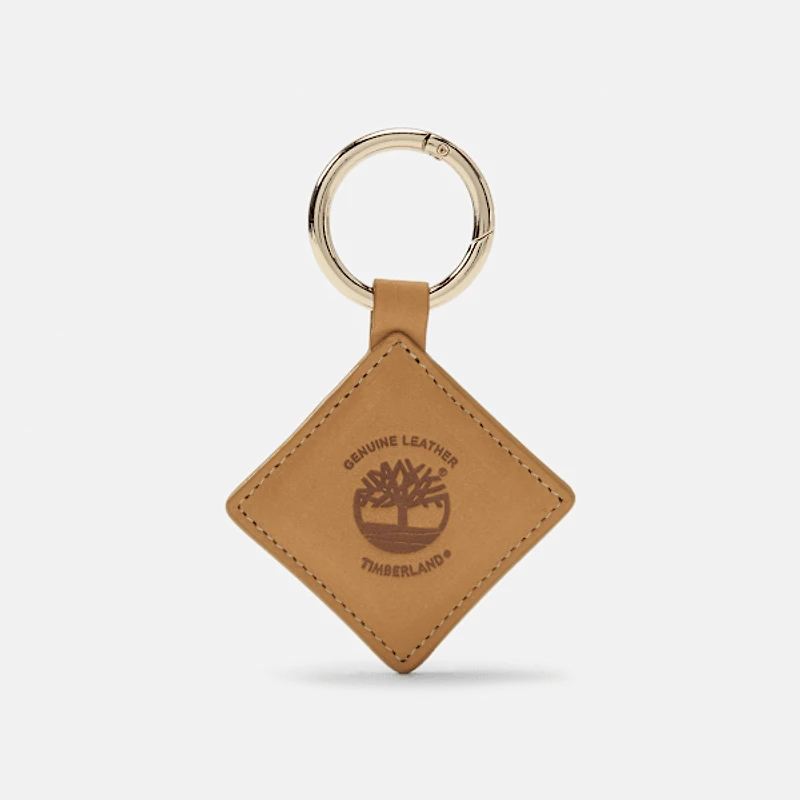 Diamond Leather Keychain
