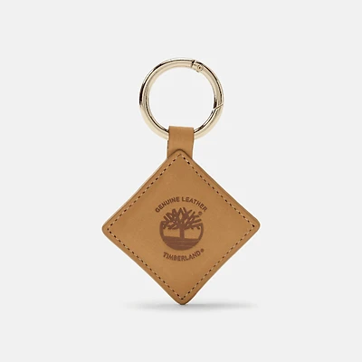 Diamond Leather Keychain