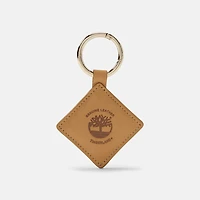 Diamond Leather Keychain