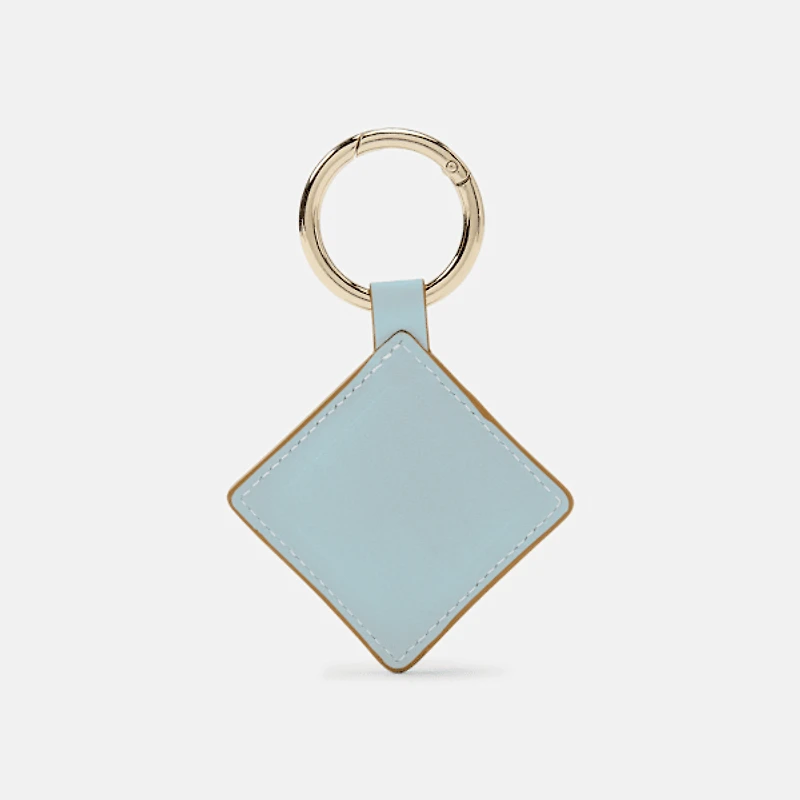 Diamond Leather Keychain