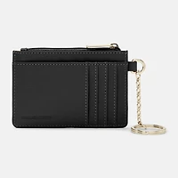 Leather Card Case Keyring