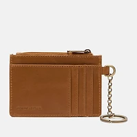 Leather Card Case Keyring