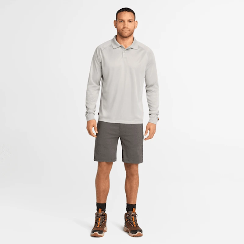Men's Timberland PRO® Wicking Good Long Sleeve Polo
