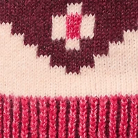 Women's Fair Isle Beanie with Pom