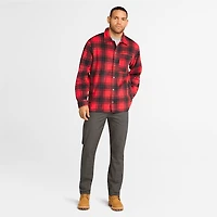 Men's Timberland PRO® Gritman Check Heavyweight Fleece Shirt