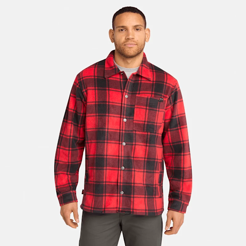 Men's Timberland PRO® Gritman Check Heavyweight Fleece Shirt