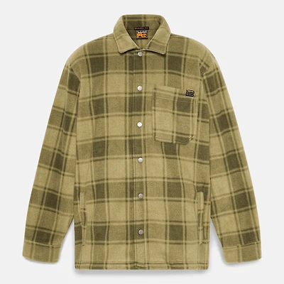 Men's Timberland PRO® Gritman Check Heavyweight Fleece Shirt