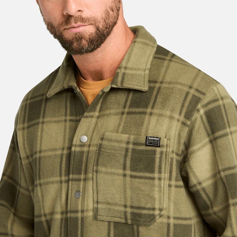 Men's Timberland PRO® Gritman Check Heavyweight Fleece Shirt