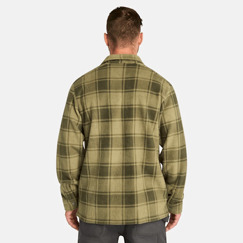 Men's Timberland PRO® Gritman Check Heavyweight Fleece Shirt