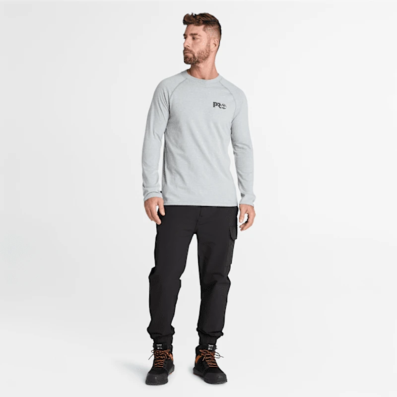 Men's Timberland PRO® Core Reflective Logo Long-Sleeve T-Shirt