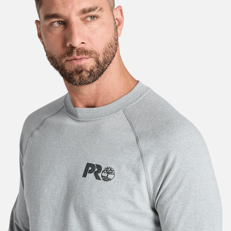 Men's Timberland PRO® Core Reflective Logo Long-Sleeve T-Shirt
