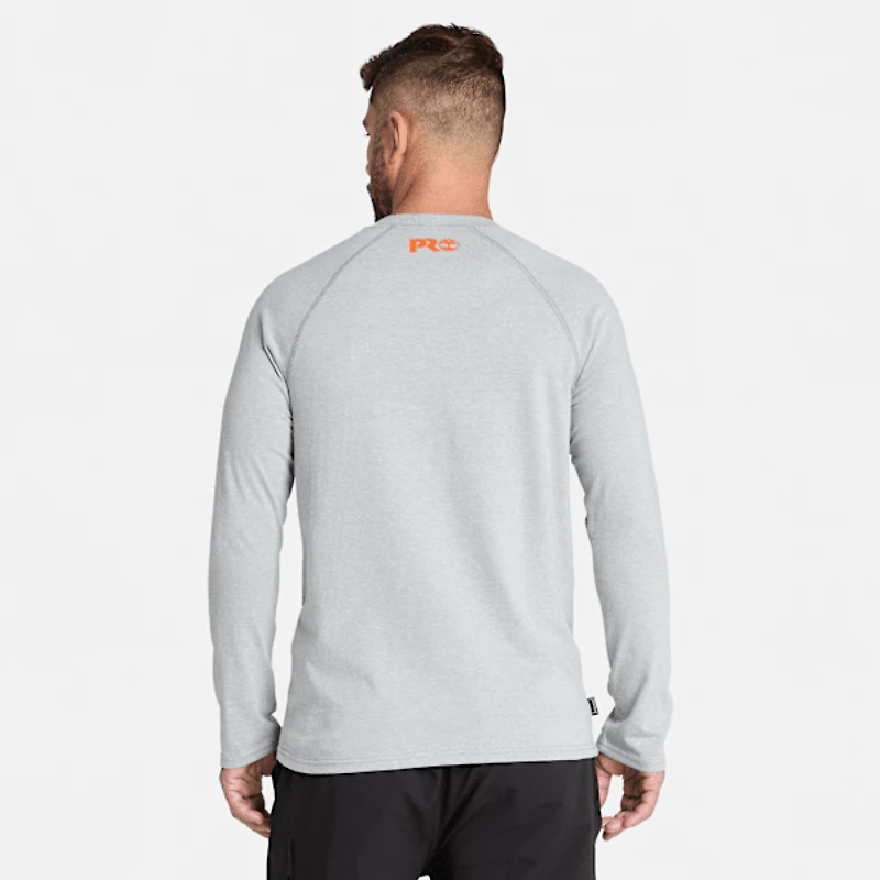 Men's Timberland PRO® Core Reflective Logo Long-Sleeve T-Shirt
