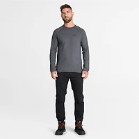 Men's Timberland PRO® Core Reflective Logo Long-Sleeve T-Shirt