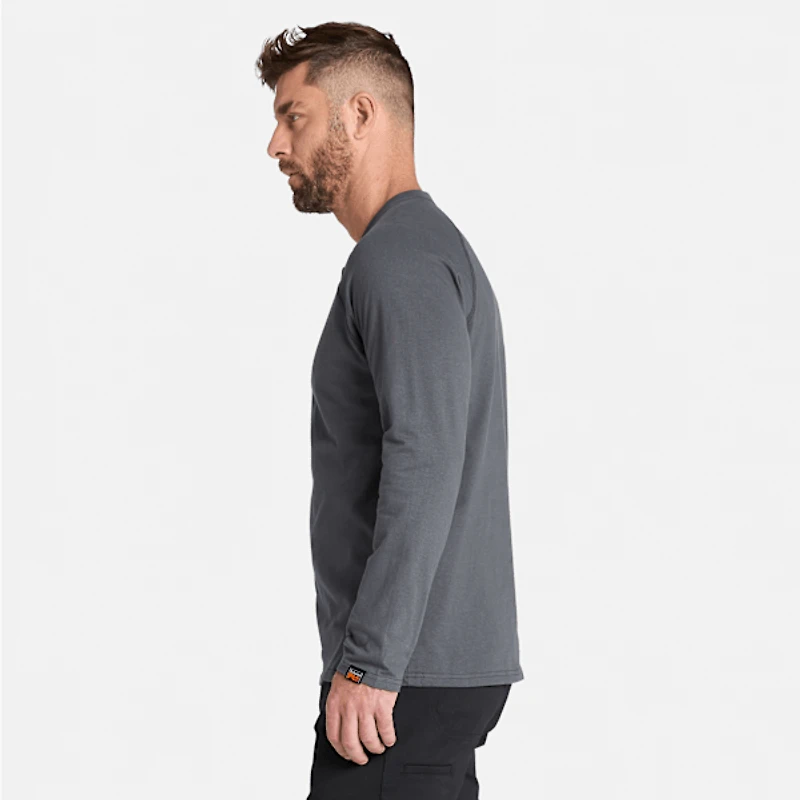 Men's Timberland PRO® Core Reflective Logo Long-Sleeve T-Shirt