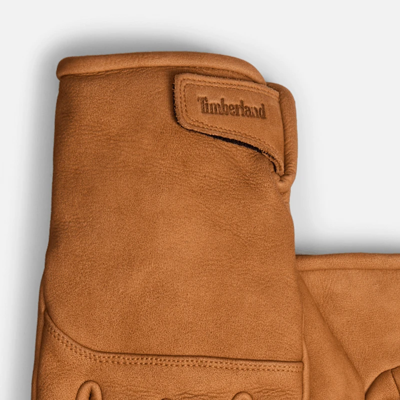 Panel Leather Glove