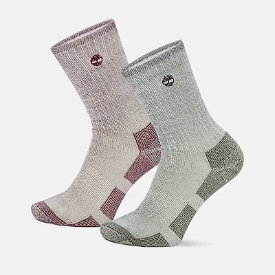 Men’s Timberland® 2-Pack Kittery Full Cushion Boot Crew Sock