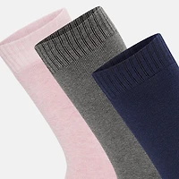 Women's Ashland 3-Pack Heathered Boot Crew Sock