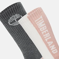 Women’s Timberland® 2-Pack Color-Block Crew Sock