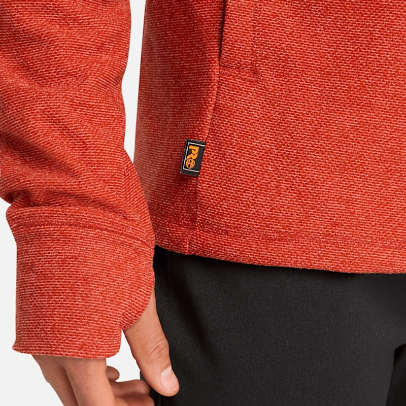Men's Timberland PRO® Irvine 1/4-Zip Waffle Fleece Jacket