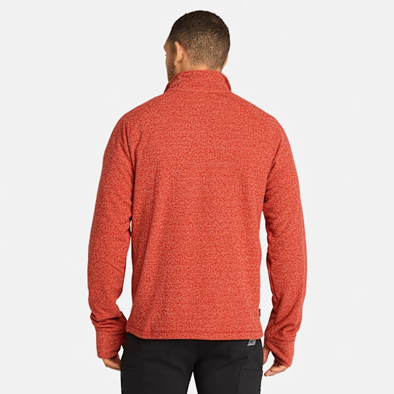 Men's Timberland PRO® Irvine 1/4-Zip Waffle Fleece Jacket