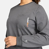 Women's Timberland PRO® Cotton Core Flame-Resistant Long-Sleeve T-Shirt