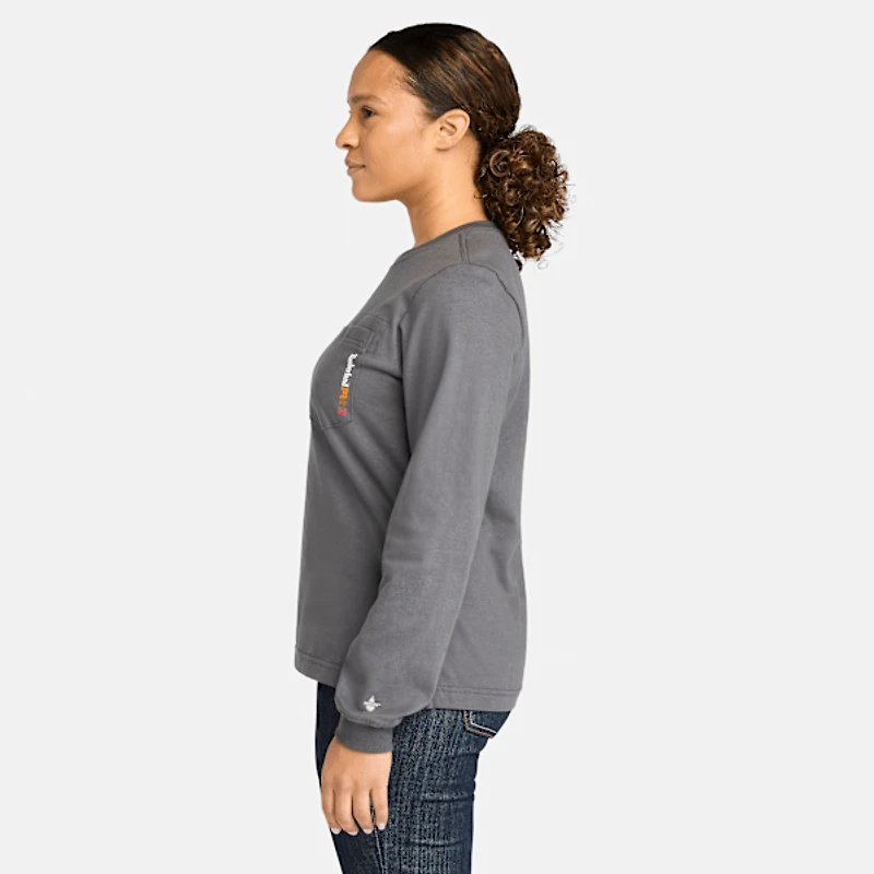 Women's Timberland PRO® Cotton Core Flame-Resistant Long-Sleeve T-Shirt