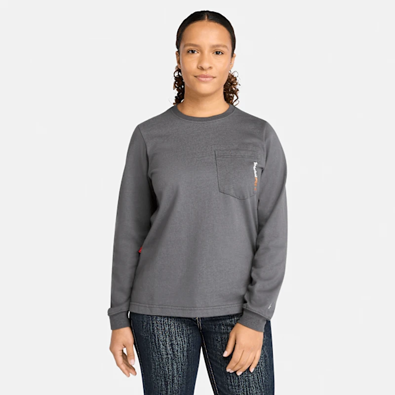 Women's Timberland PRO® Cotton Core Flame-Resistant Long-Sleeve T-Shirt