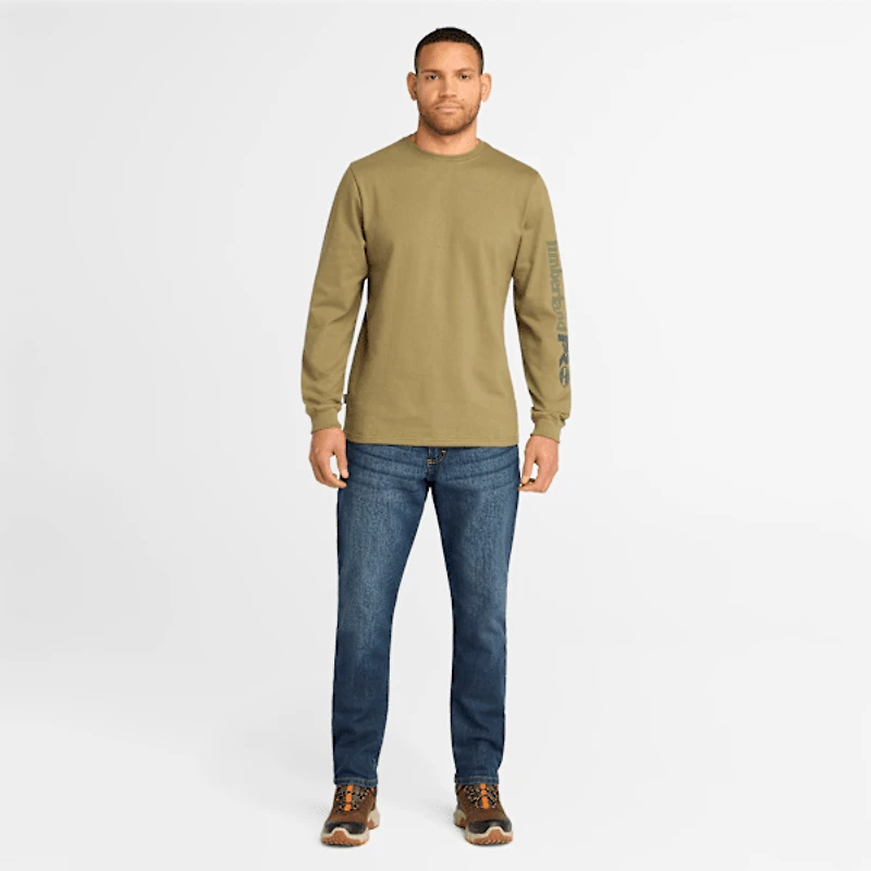 Men's Timberland PRO® Core Logo Long-Sleeve T-Shirt