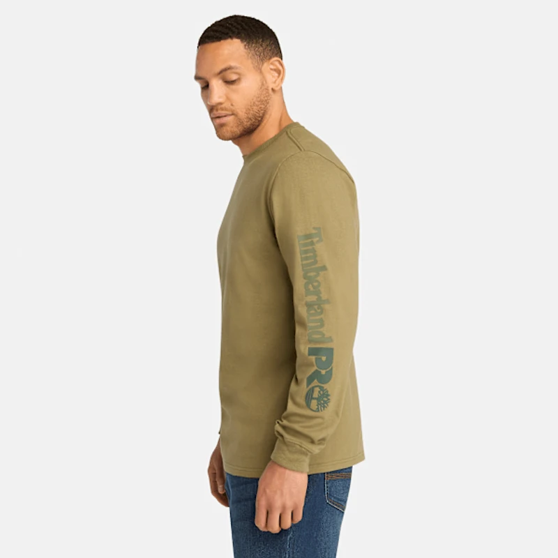 Men's Timberland PRO® Core Logo Long-Sleeve T-Shirt