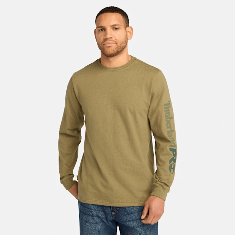 Men's Timberland PRO® Core Logo Long-Sleeve T-Shirt