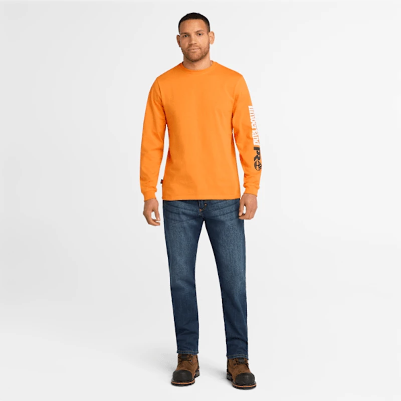 Men's Timberland PRO® Core Logo Long-Sleeve T-Shirt