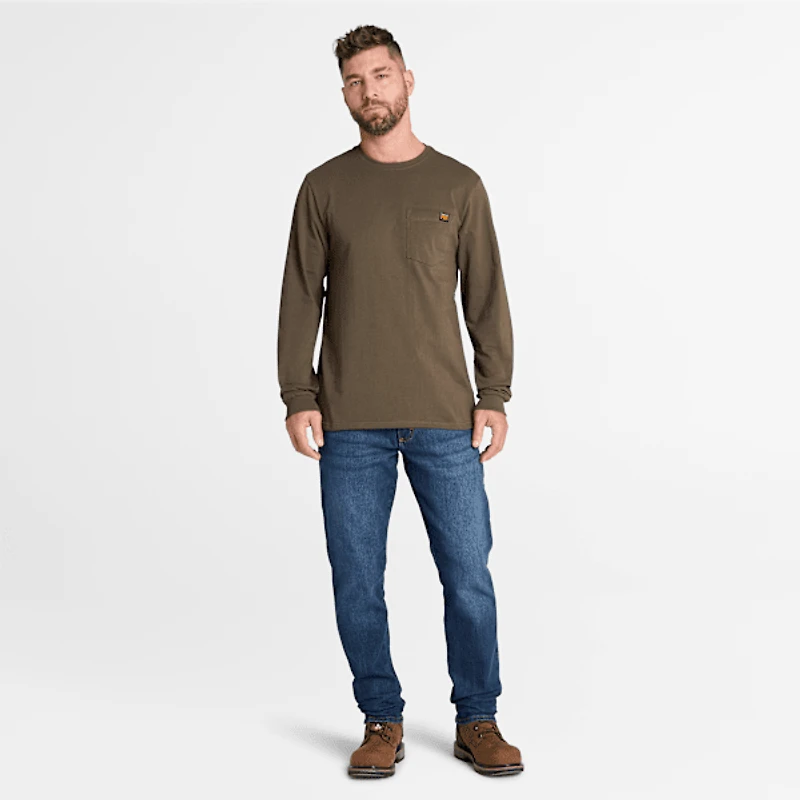 Men's Timberland PRO® Core Pocket Long-Sleeve T-Shirt