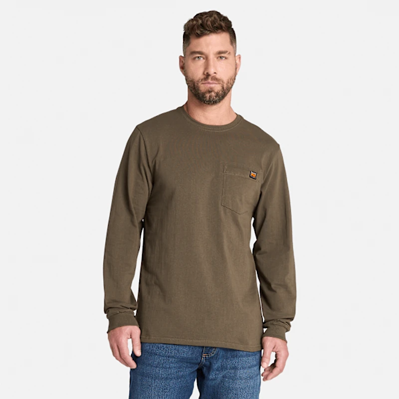 Men's Timberland PRO® Core Pocket Long-Sleeve T-Shirt