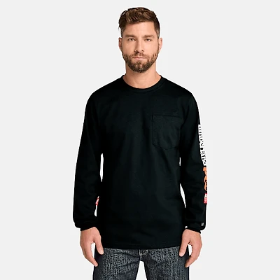 Men's Timberland PRO® Cotton Core Flame-Resistant Long-Sleeve T-Shirt