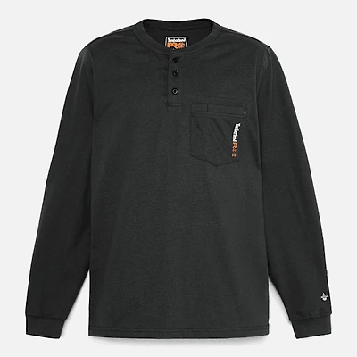 Men's Timberland PRO® Cotton Core Flame-Resistant Long-Sleeve Henley
