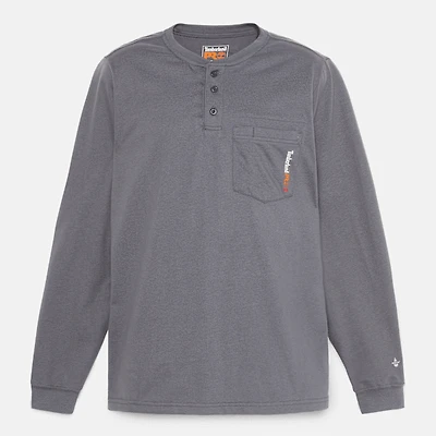 Men's Timberland PRO® Cotton Core Flame-Resistant Long-Sleeve Henley