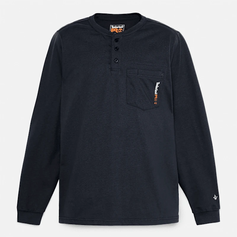 Men's Timberland PRO® Cotton Core Flame-Resistant Long-Sleeve Henley