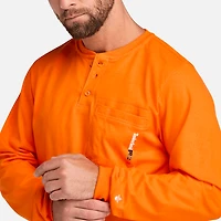 Men's Timberland PRO® Cotton Core Flame-Resistant Long-Sleeve Henley