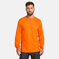 Men's Timberland PRO® Cotton Core Flame-Resistant Long-Sleeve Henley
