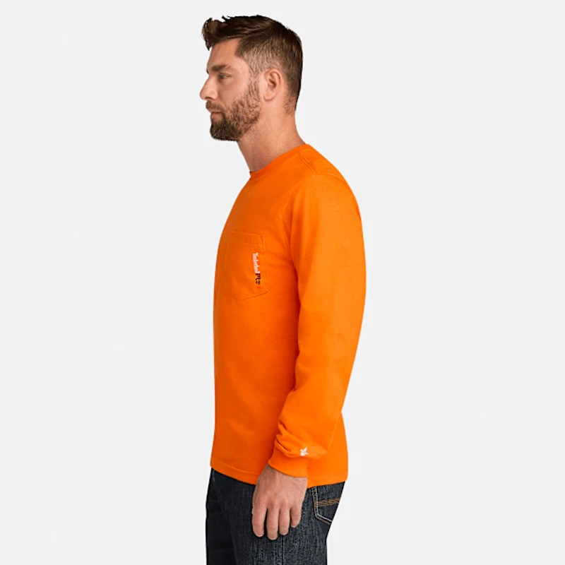 Men's Timberland PRO® Cotton Core Flame-Resistant Long-Sleeve T-Shirt