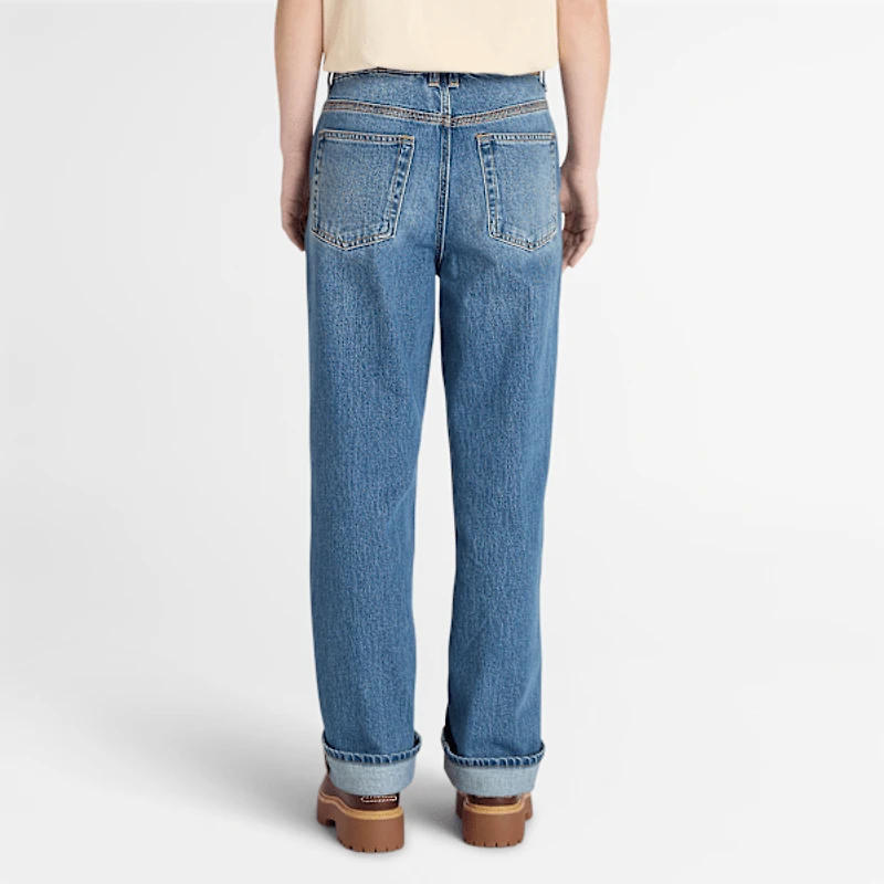 Women's Denim Straight Pant